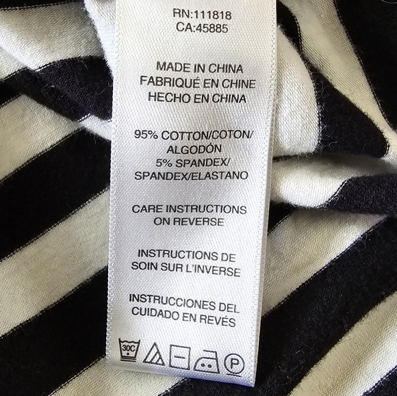 MICHAEL Michael Kors Striped Zipper Sleeve Top - Picture 6 of 8